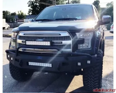 Hammerhead Armor Low Profile Pre-Runner Front Black Bumper (Non-Winch) Ford F-150 2015-2017 - 600-56-0385