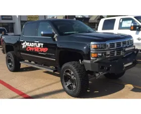 Hammerhead Armor Low Profile Pre-Runner Front Black Bumper (Non-Winch) Chevrolet Silverado 1500 2014-2015