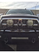 Hammerhead Armor Low Profile Pre-Runner Front Black Bumper (Non-Winch) Ram 2500 | 3500 | 4500 | 5500 2010-2018                                     - 600-56-0394 - Image 7