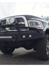 Hammerhead Armor Low Profile Pre-Runner Front Black Bumper (Non-Winch) Ram 2500 | 3500 | 4500 | 5500 2010-2018                                     - 600-56-0394 - Image 8