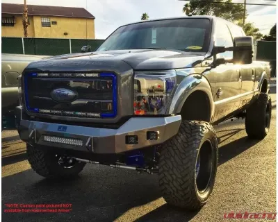 Hammerhead Armor Low Profile Front Black Bumper (Non-Winch) Ford F-250 | F-350 | F-450 | F-550 2011-2016 - 600-56-0397