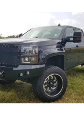 Hammerhead Armor Low Profile Front Black Bumper (Non-Winch) Chevrolet Silverado 1500 2014-2015                                     - 600-56-0401 - Image 3