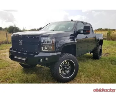 Hammerhead Armor Low Profile Front Black Bumper (Non-Winch) Chevrolet Silverado 1500 2014-2015 - 600-56-0401