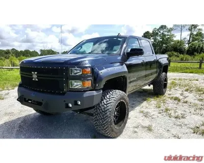 Hammerhead Armor Low Profile Front Black Bumper (Non-Winch) Chevrolet Silverado 1500 2014-2015 - 600-56-0401