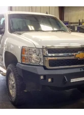Hammerhead Armor Low Profile Front Black Bumper (Non-Winch) Chevrolet Silverado 2500 | 3500 2011-2014                                     - 600-56-0407 - Image 3