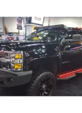 Hammerhead Armor Low Profile Pre-Runner Front Black Bumper (Non-Winch) Chevrolet Silverado 2500 | 3500 2015-2018                                     - 600-56-0411 - Image 2