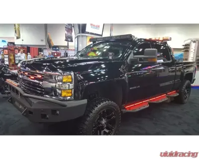 Hammerhead Armor Low Profile Pre-Runner Front Black Bumper (Non-Winch) Chevrolet Silverado 2500 | 3500 2015-2018 - 600-56-0411
