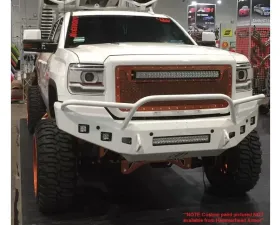 Hammerhead Armor Low Profile Pre-Runner Front Black Bumper (Non-Winch) GMC Sierra 2500 | 3500 2015-2018