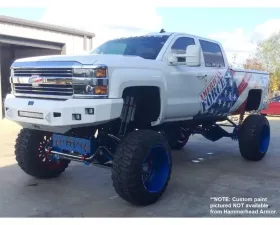 Hammerhead Armor Low Profile Front Black Bumper (Non-Winch) Chevrolet Silverado 2500 | 3500 2015-2018