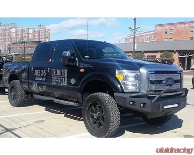 Hammerhead Armor Low Profile Pre-Runner Front Black Bumper (Non-Winch) Ford F-250 | F-350 | F-450 | F-550 2011-2016 - 600-56-0417