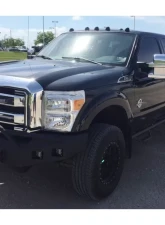 Hammerhead Armor Low Profile Pre-Runner Front Black Bumper (Non-Winch) Ford F-250 | F-350 | F-450 | F-550 2011-2016                                     - 600-56-0417 - Image 3