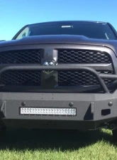 Hammerhead Armor Low Profile Pre-Runner Front Black Bumper (Non-Winch) Ram 1500 2013-2018                                     - 600-56-0419 - Image 4