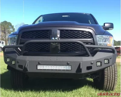 Hammerhead Armor Low Profile Pre-Runner Front Black Bumper (Non-Winch) Ram 1500 2013-2018 - 600-56-0419