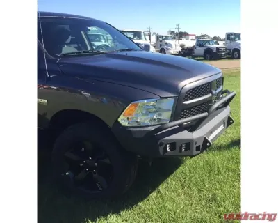 Hammerhead Armor Low Profile Pre-Runner Front Black Bumper (Non-Winch) Ram 1500 2013-2018 - 600-56-0419