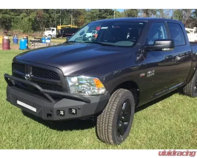Hammerhead Armor Low Profile Pre-Runner Front Black Bumper (Non-Winch) Ram 1500 2013-2018 - 600-56-0419