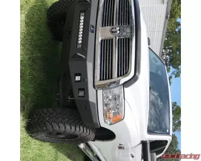 Hammerhead Armor Low Profile Front Black Bumper (Non-Winch) Ram 2500 | 3500 | 4500 | 5500 2010-2018 - 600-56-0428