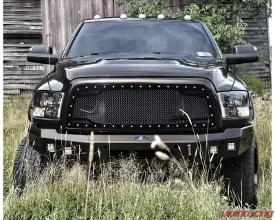 Hammerhead Armor Low Profile Front Black Bumper (Non-Winch) Ram 2500 | 3500 | 4500 | 5500 2010-2018 - 600-56-0428