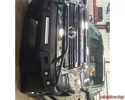 Hammerhead Armor Low Profile Pre-Runner Front Black Bumper (Non-Winch) Toyota Tundra 2014-2021 - 600-56-0432