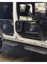 Hammerhead Armor Jeep JK Running Boards For 07-18 Wrangler JK 4 Door X Series Black                                     - 600-56-0441 - Image 3
