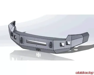 Hammerhead Armor Low Profile Front Black Bumper (Non-Winch) Chevrolet Silverado 2500 | 3500 2007-2010 - 600-56-0444
