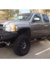 Hammerhead Armor Low Profile Pre-Runner Front Black Bumper (Non-Winch) Chevrolet Silverado 2500 | 3500 2011-2014                                     - 600-56-0446 - Image 2