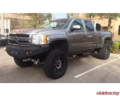 Hammerhead Armor Low Profile Pre-Runner Front Black Bumper (Non-Winch) Chevrolet Silverado 2500 | 3500 2011-2014 - 600-56-0446