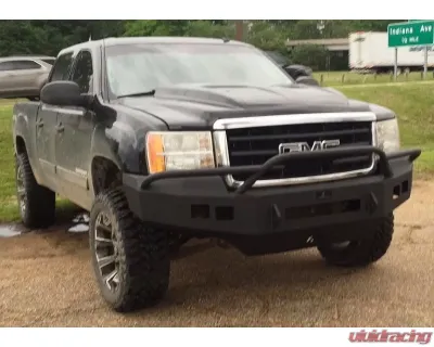 Hammerhead Armor Low Profile Pre-Runner Front Black Bumper (Non-Winch) GMC Sierra 1500 2007-2013 - 600-56-0465