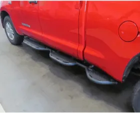 Hammerhead Armor Tundra Running Boards For 07-18 Toyota Tundra Double Cab 6.5 Foot Bed With Bed Access Black