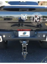 Hammerhead Armor RAM Rear Bumper Flush Mount With Sensors For 09-18 RAM 1500-3500 Black Steel                                     - 600-56-0478 - Image 2