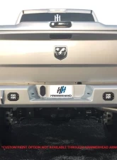 Hammerhead Armor RAM Rear Bumper Flush Mount With Sensors For 09-18 RAM 1500-3500 Black Steel                                     - 600-56-0478 - Image 3