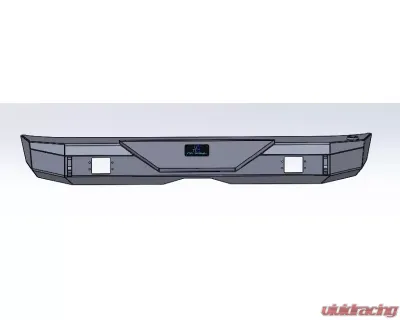 Hammerhead Armor Jeep JK Stubby Rear Bumper Flush Mount For 07-18 Wrangler JK Black - 600-56-0479