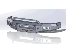 Hammerhead Armor Low Profile Pre-Runner Front Bumper (Non-Winch) Dodge Ram 1500 | 2500 | 3500 1994-2002