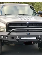Hammerhead Armor Low Profile Pre-Runner Front Bumper (Non-Winch) Dodge Ram 1500 | 2500 | 3500 1994-2002                                     - 600-56-0486 - Image 2