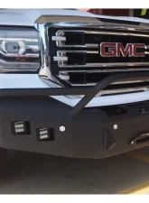 Hammerhead Armor Sierra Front Winch Bumper Pre Runner For 16-18 Sierra 1500 Black Steel                                     - 600-56-0488 - Image 3