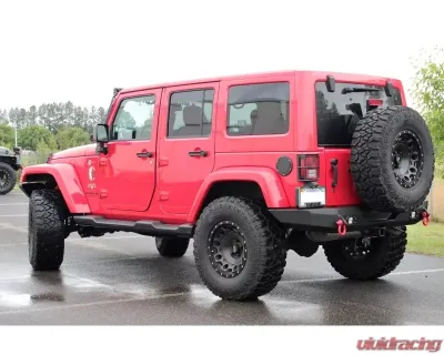 Hammerhead Armor Jeep JK Rear Bumper For 07-18 Wrangler JK Flush Mount Black - 600-56-0496