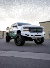 Hammerhead Armor Low Profile Front Black Bumper (Non-Winch) Chevrolet Silverado 1500 2016-2018                                     - 600-56-0501 - Image 2