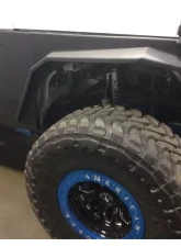 Hammerhead Armor Jeep JK Replacement Front Fenders For 07-18 Wrangler JK Black Steel                                     - 600-56-0506 - Image 2