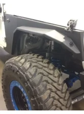 Hammerhead Armor Jeep JK Replacement Front Fenders For 07-18 Wrangler JK Black Steel                                     - 600-56-0506 - Image 3