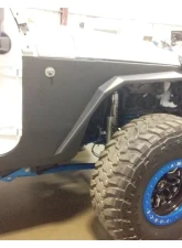Hammerhead Armor Jeep JK Replacement Front Fenders For 07-18 Wrangler JK Black Steel                                     - 600-56-0506 - Image 4