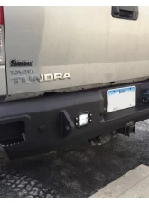 Hammerhead Armor Tundra Rear Bumper With Sensors Flush Mount 07-13 Tundra Black Steel                                     - 600-56-0525 - Image 2