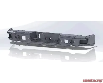Hammerhead Armor RAM 1500 Flush Mount With Dual Exhaust And Sensors For 09-18 RAM 1500 Black Steel - 600-56-0532