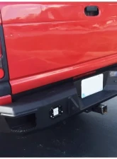 Hammerhead Armor RAM Rear Bumper Flush Mount For 94-02 RAM 1500-3500 Black Steel                                     - 600-56-0543 - Image 2