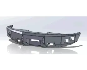 Hammerhead Armor F-150 Front Winch Bumper No Brushguard For 04-08 Ford F-150 Black Steel