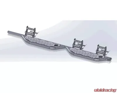 Hammerhead Armor F-150-F-550 Running Boards Cab Length Crew Cabs For 15-18 Ford F-150-F-550 Black Steel - 600-56-0579