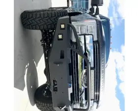 Hammerhead Armor F-250-F-550 Front Winch Bumper Pre Runner For 17-18 Ford F250-F-550 Black Steel
