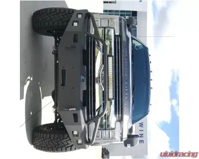 Hammerhead Armor F-250-F-550 Front Winch Bumper Pre Runner For 17-18 Ford F250-F-550 Black Steel - 600-56-0587