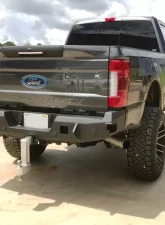 Hammerhead Armor F-250-450 Rear Bumper With Sensors Flush Mount For 17-18 Ford F250-F-550 Black Steel                                     - 600-56-0592 - Image 5
