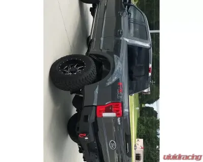 Hammerhead Armor F-250-450 Rear Bumper With Sensors Flush Mount For 17-18 Ford F250-F-550 Black Steel - 600-56-0592