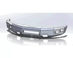 Hammerhead Armor Low Profile Front Black Bumper (Non-Winch) Ford F-150 2009-2014