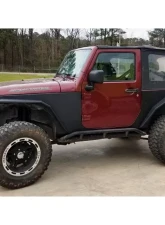 Hammerhead Armor Jeep JK Rear Fenders 07-18 Wrangler JK 2 Door Replacement Black Steel                                     - 600-56-0601 - Image 2